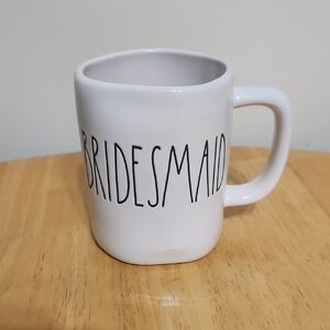 Rae Dunn White Bridesmaid Mug